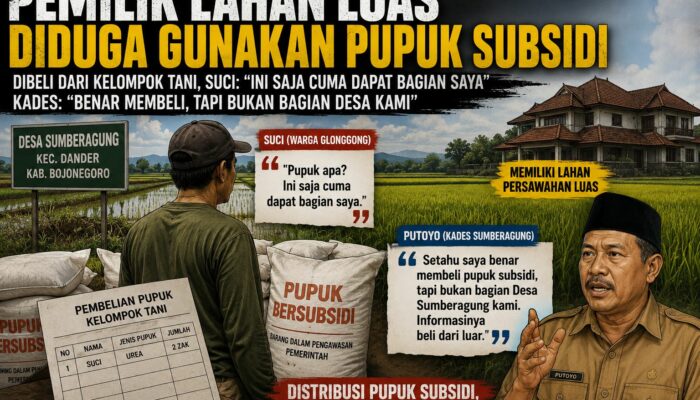 Jeritan Petani Kecil di Tengah Dugaan Pemilik Lahan Luas Mengakses Pupuk Subsidi