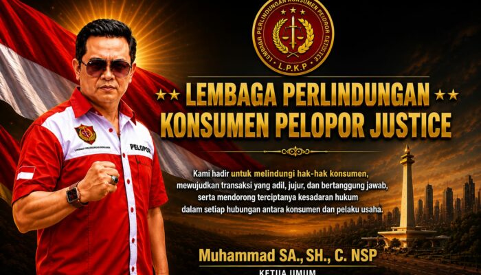 Muhammad SA., S.H., C.NSP Ketua Umum LPK Pelopor Justice Apresiasi Kinerja Kejaksaan Agung Ungkap Dugaan Korupsi Program MBG