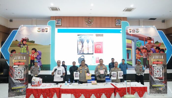 Polresta Sidoarjo Ungkap Peredaran Narkotika Jaringan Internasional, Dua WNA Diamankan