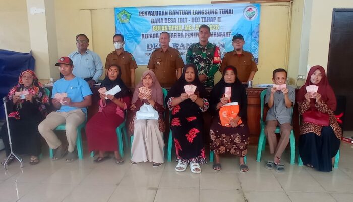 9 KPM Desa Randegan Terima BLT Dana Desa Tahap II Tahun 2026