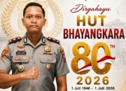 Kompol Julkifli Sinaga, S.I.K., M.H., Kapolsek Asemrowo Mengucapkan Dirgahayu HUT Bhayangkara ke-80