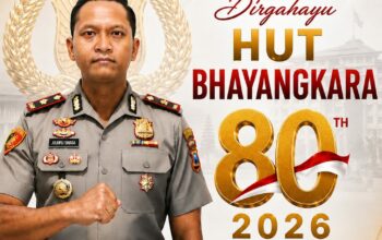 Kompol Julkifli Sinaga, S.I.K., M.H., Kapolsek Asemrowo Mengucapkan Dirgahayu HUT Bhayangkara ke-80