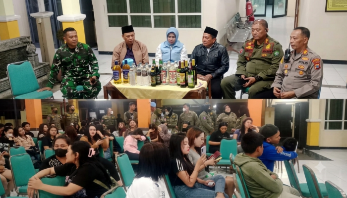 Respons Keresahan Warga, Wabup Mimik Idayana Pimpin Razia Gabungan Skala Besar di Eks Tol HK Jabon