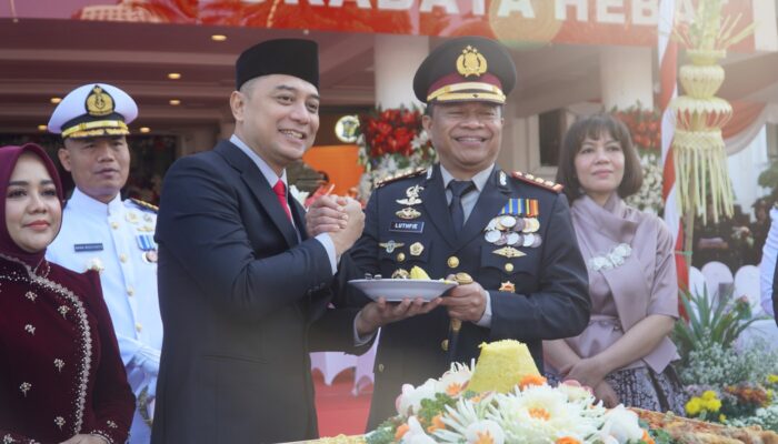 Hari Bhayangkara ke-80 Kapolrestabes Surabaya Apresiasi Sinergi TNI, Pemkot dan Masyarakat, Kepercayaan Publik Kian Menguat