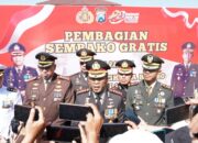 Hari Bhayangkara Ke-80, Polresta Sidoarjo Salurkan Bantuan 3 ton Beras untuk Masyarakat