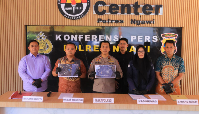 Buron 5 Bulan, DPO Spesialis Curanmor Antar-Kabupaten Diringkus Polres Ngawi
