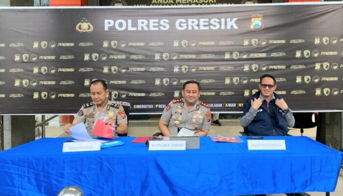 Sapu Pengedar Narkoba Gresik Selatan, Polisi Ringkus 2 Kurir Sabu 38 Gram Berkedok Sistem Ranjau