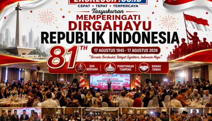 Peringati HUT RI ke-81, Media Eksklusif Gelar Bakti Sosial dan Tasyakuran di Surabaya