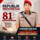 KBP Bimo Ariyanto, Dirressiber Polda Jatim Mengucapkan Selamat Peringatan Dirgahayu Republik Indonesia ke-81 Th, 17 Agustus 2026