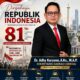 Dr. Adhy Karyono, Sekda Prov Jawa Timur Mengucapkan Selamat Peringatan Dirgahayu Republik Indonesia ke-81 Th, 17 Agustus 2026