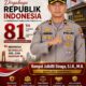 Kompol Julkifli Sinaga, Kapolsek Asemrowo Selamat Peringatan Dirgahayu Republik Indonesia ke-81 Th, 17 Agustus 2026