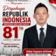 Zulmy Sugmara A,  SMK BINA HUSADA Selamat Peringatan Dirgahayu Republik Indonesia ke-81 Th, 17 Agustus 2026