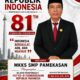 H.Moh Arifin, MKKS SMP Pamekasan, Mengucapkan Selamat Memperingati  Dirgahayu Republik Indonesia Ke – 81 Tahun, 17 Agustus 2026