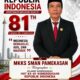 H.Moh Arifin, MKKS SMA Pamekasan, Mengucapkan Selamat Memperingati  Dirgahayu Republik Indonesia Ke – 81 Tahun, 17 Agustus 2026