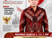 Ketua Umum L.P.K.P. Muhammad Syahrizal: HUT RI ke-81 Momentum Memperkuat Persatuan dan Keadilan bagi Seluruh Rakyat Indonesia