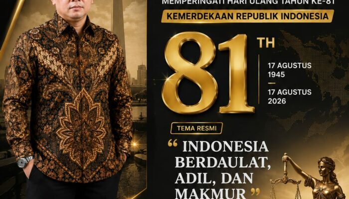 Ketua Umum Yayasan Bantuan Hukum Pelopor: HUT ke-81 RI Momentum Memperkuat Keadilan, Persatuan, dan Pengabdian kepada Masyarakat