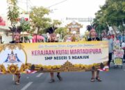 SMP Negeri 5 Meriahkan Pawai Budaya Karnaval  Dalam  Memperingati di HUT RI ke 81 tahun 2026