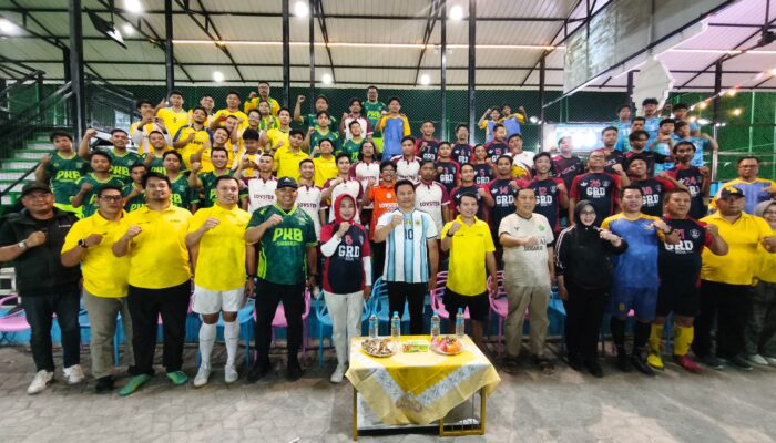 Hadiri Golkar Fun Mini Soccer, Bupati Subandi Ajak Parpol Kompak Bangun Sidoarjo