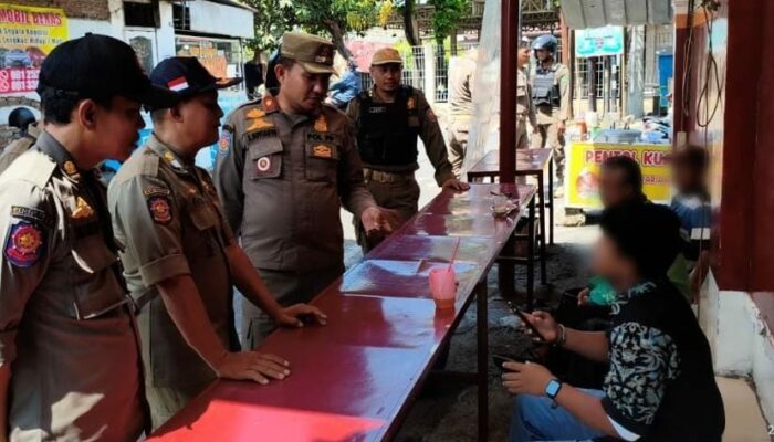 Sidoarjo,Sejumlah Pelajar Terjaring Razia Bolos, Satpol PP Sidoarjo Antisipasi Kenakalan Remaja