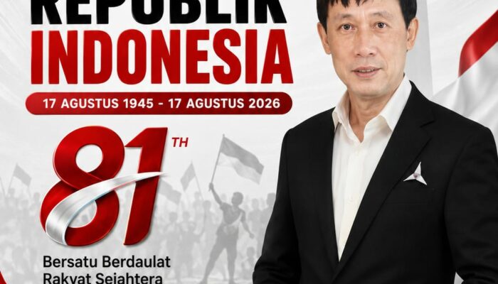 Syukur, S.Kep., Ns. Mengucapkan Selamat Memperingati Dirgahayu Republik Indonesia Ke- 81, 17 Agustus 2027