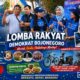 Semarak HUT RI dan HUT Demokrat, Bojonegoro Digelar Lomba Rakyat Gratis Berhadiah Sepeda hingga Sepeda Listrik