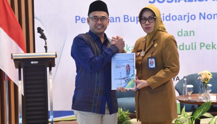 Pemkab Sidoarjo Dorong Perluasan Kepesertaan Jaminan Sosial Bagi Pekerja Rentan