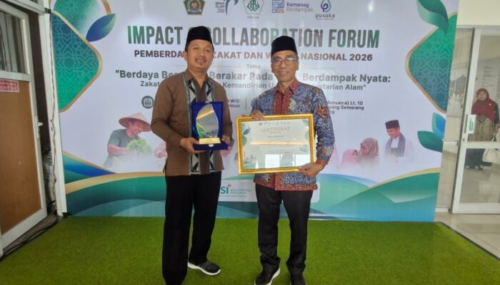 Unggul dalam Sinergi Lintas Instansi, Surabaya Raih Predikat Kota Wakaf Kolaboratif Terbaik 2026