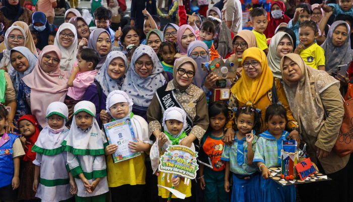 166 Satuan PAUD Surabaya Sulap Sampah Jadi Karya hingga Alat Pembelajaran