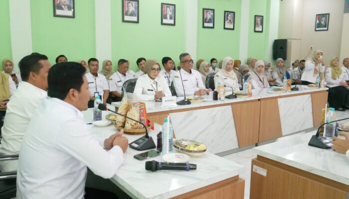 Kunjungi Kantor Dinkes, Bupati Minta Petakan Kebutuhan Fasilitas Pelayanan Puskesmas