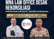 – Data Pembayaran Dipertanyakan, MNA Law Office Minta BPR Intan Kita Buka Rekam Kredit
