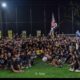 Antusias Siswa siswi SMAKOM  Mensuporter Ajang Kompetisi Bahlil Mini Soccer U -17 Asyik Turnamen  THN 2026 .