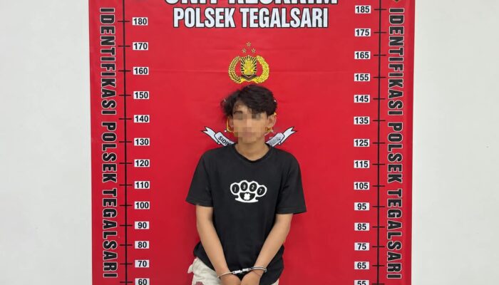 Polsek Tegalsari Surabaya Amankan Terduga Pelaku Curanmor, Beraksi di 11 Lokasi