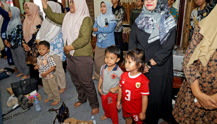 Roadshow PUSPAGA di Kapas Madya Baru, Bunda Rini Ajak Orang Tua Jadi Teman Curhat Anak
