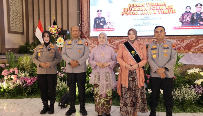 Jadi Ibu Asuh Polwan Polda Jatim, Ny. Lenia Dekananto Dorong Kesejahteraan dan Keharmonisan Keluarga Polri