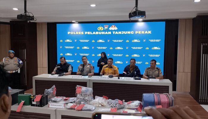 Polres Tanjung Perak Amankan 19 Orang di Jalan Kunti, 17 Orang Jalani Rehabilitasi.