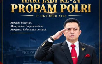 LPK Pelopor Justice Ucapkan Dirgahayu ke-24 Propam Polri, Dukung Penguatan Integritas dan Profesionalisme