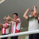 Bupati Subandi dan Ketua KONI Sidoarjo Nobar di GOR Delta, Salut Deltras Tahan Imbang Persis Solo
