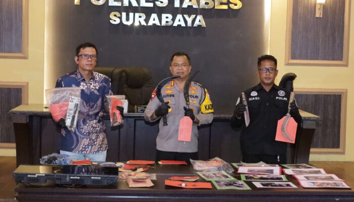 Polrestabes Surabaya Selesaikan 157 Kasus 3C Sepanjang September–Oktober, 112 Tersangka Ditangkap